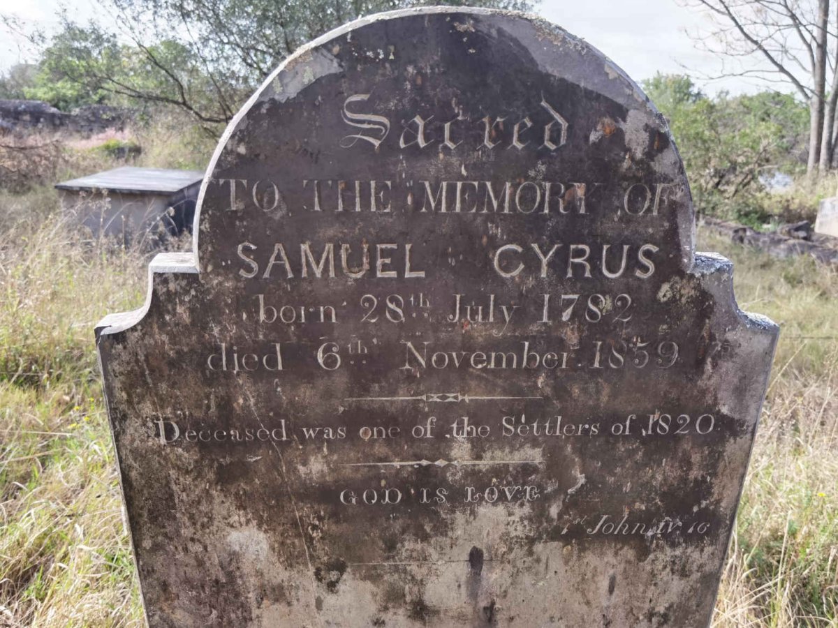 CYRUS Samuel 1782-1859