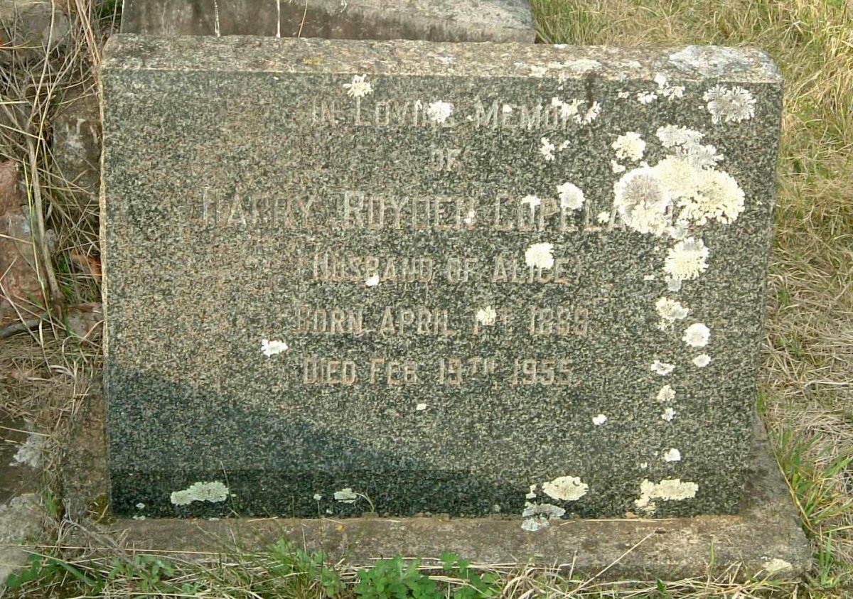 COPELAND Harry Royden 1899-1955