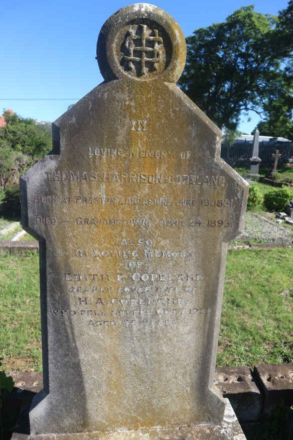 COPELAND Thomas Harrison 1831-1893 :: COPELAND Edith E.