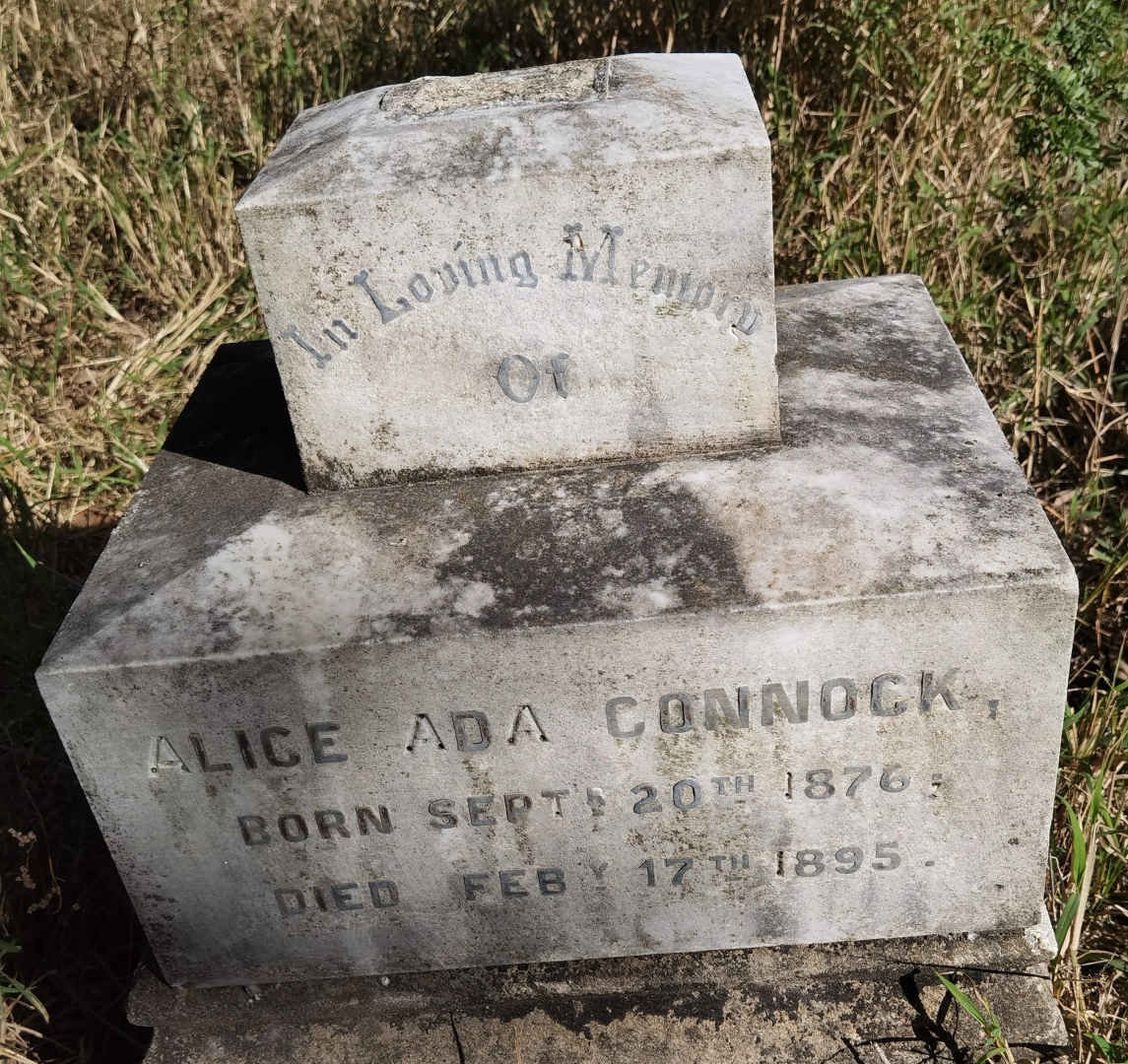CONNOCK Alice Ada 1876-1895