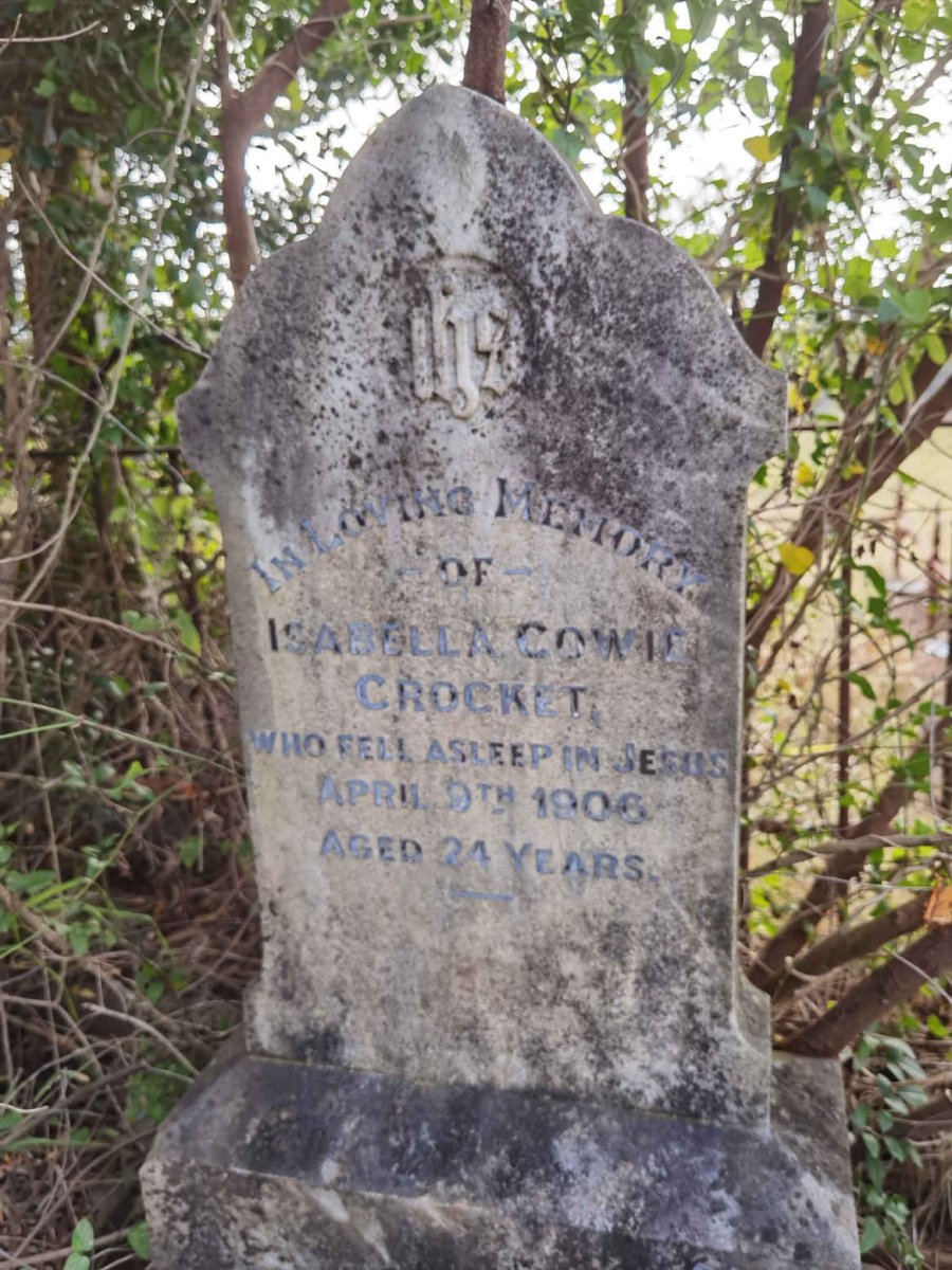CROCKET Isabella Cowie -1906