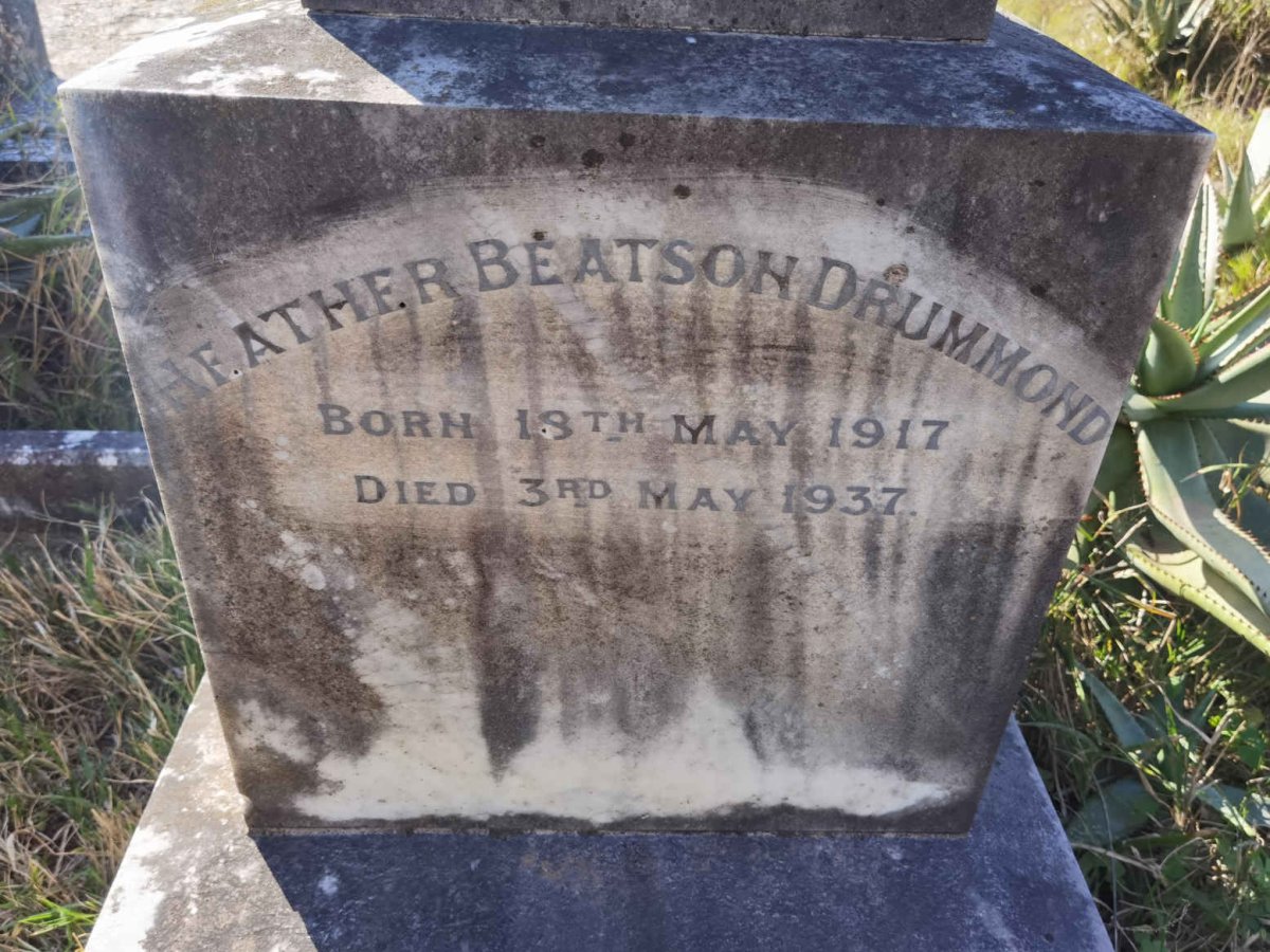 DRUMMOND Heather Beatson 1917-1937