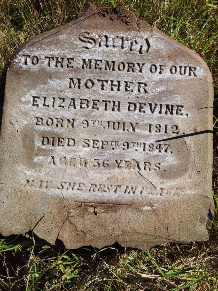 DEVINE Elizabeth 1812-1847