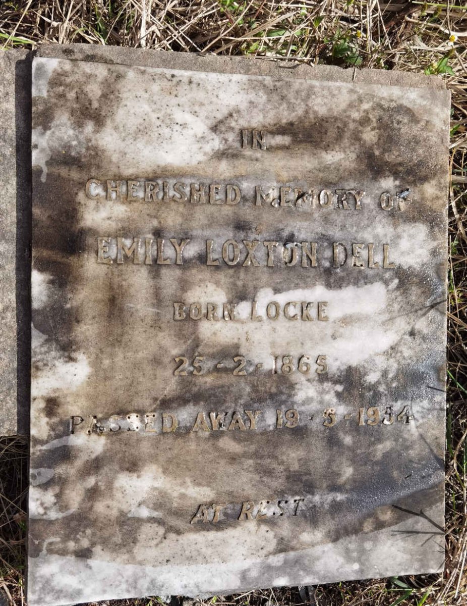 DELL Emily Loxton nee LOCKE 1865-1954