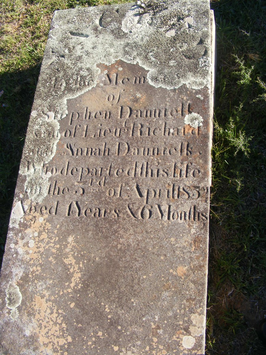 DANNIELL Stephen -1832