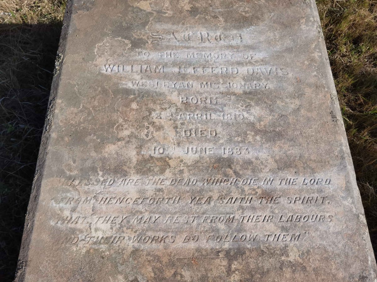DAVIS William Jefferd 1810-1883