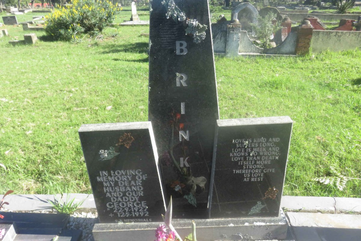 BRINK George 1927-1992