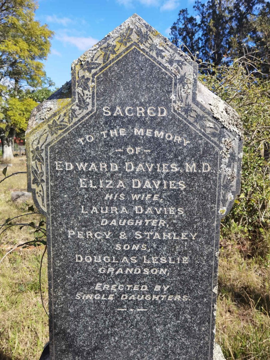 DAVIES Edward :: DAVIES Eliza :: DAVIES Laura :: DAVIES Percy :: DAVIES Stanley :: DAVIES Douglas Leslie