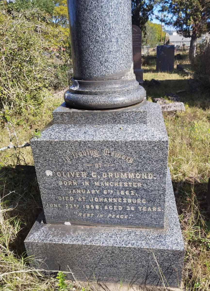DRUMMOND Oliver G. 1862-1898