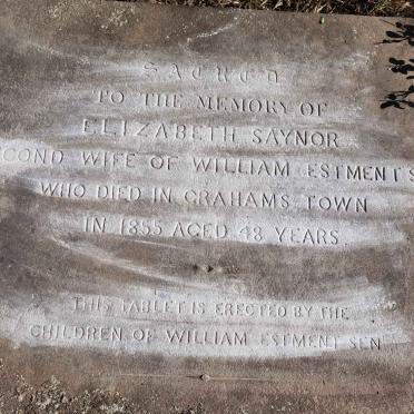 ESTMENT Elizabeth Saynor -1855