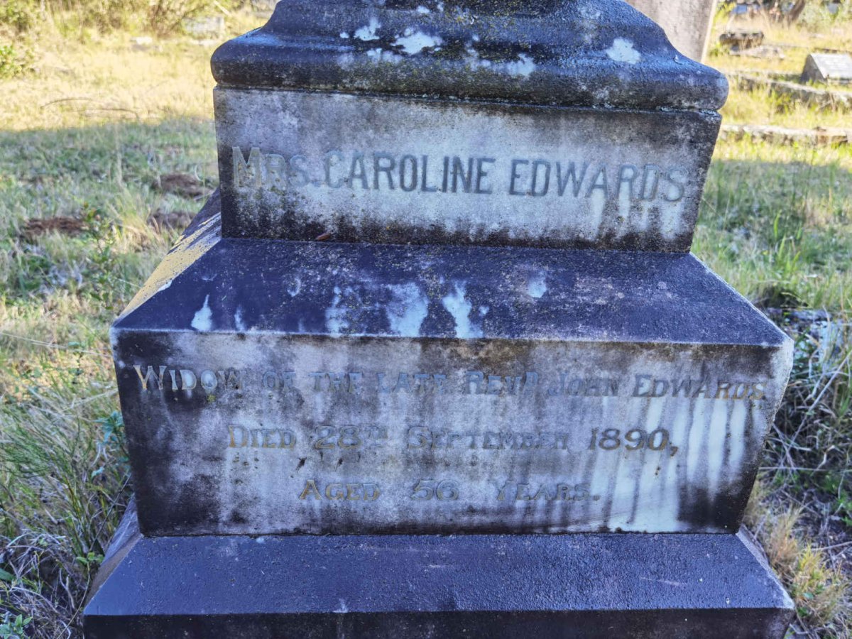 EDWARDS Caroline -1890