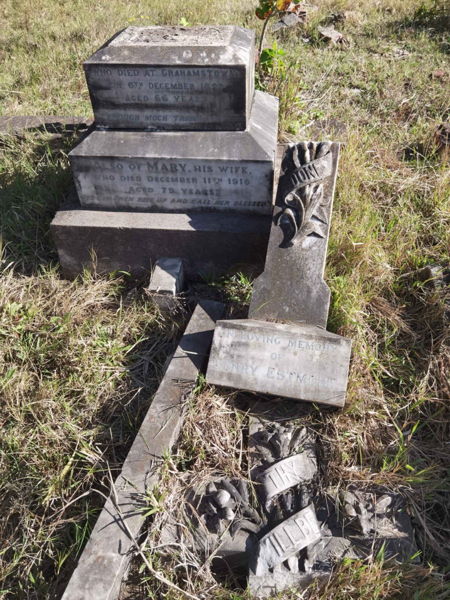 ESTMENT Henry -1899 &amp; Mary -1916