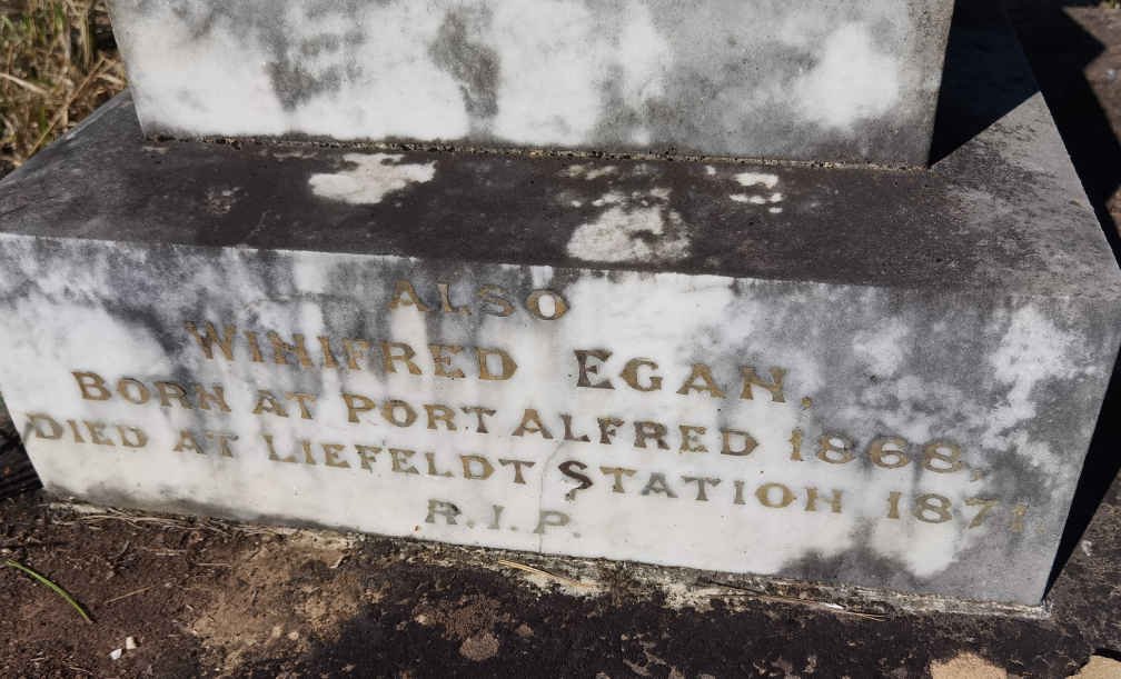 EGAN Winifred 1868-1871