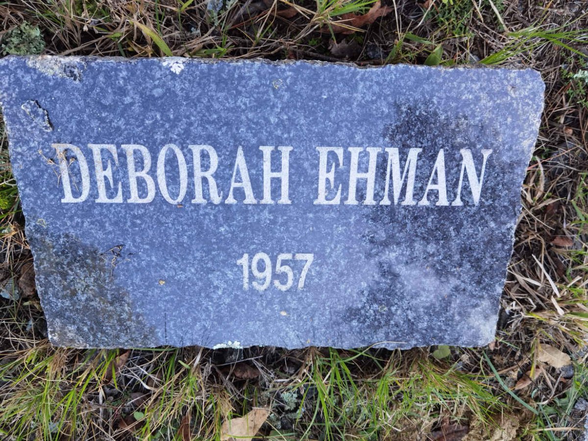 EHMAN Deborah -1957