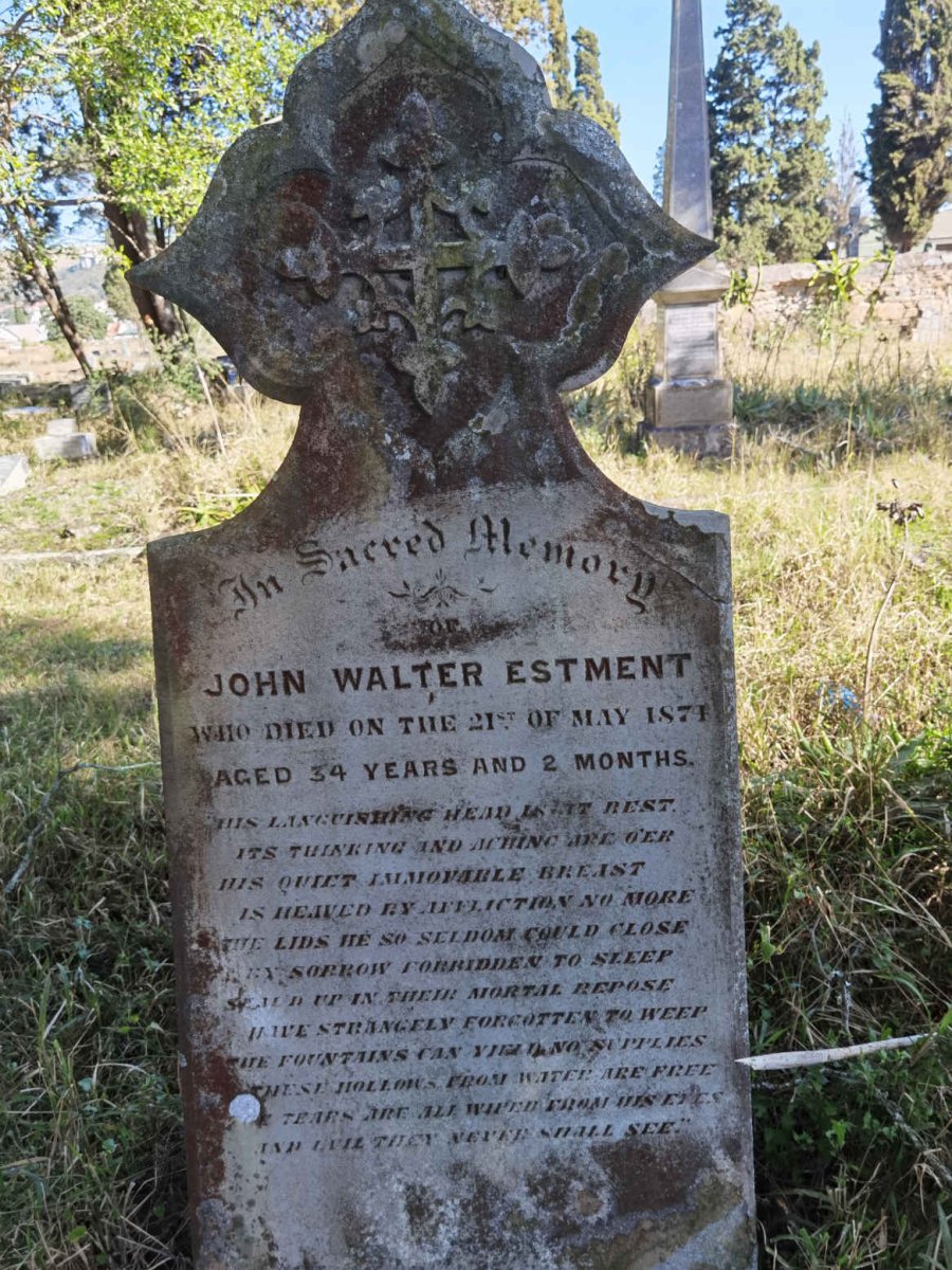 ESTMENT John Walter -1871