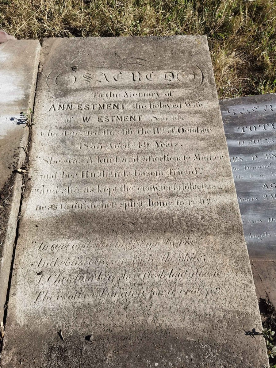 ESTMENT Ann -1853