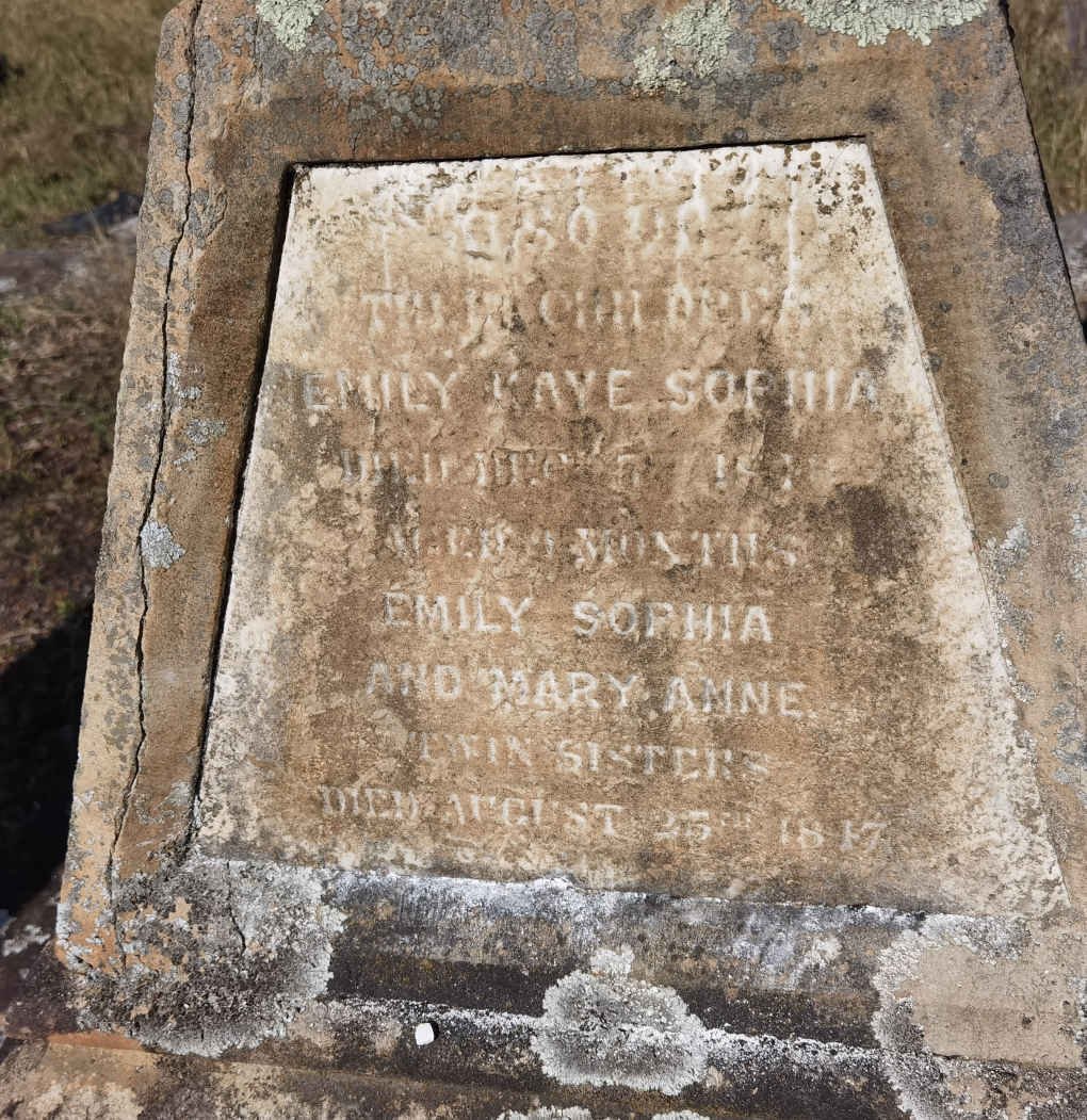 EDDIE Emily Kaye Sophia -1846 :: EDDIE Emily Sophia -1847 :: EDDIE Mary Anne -1847