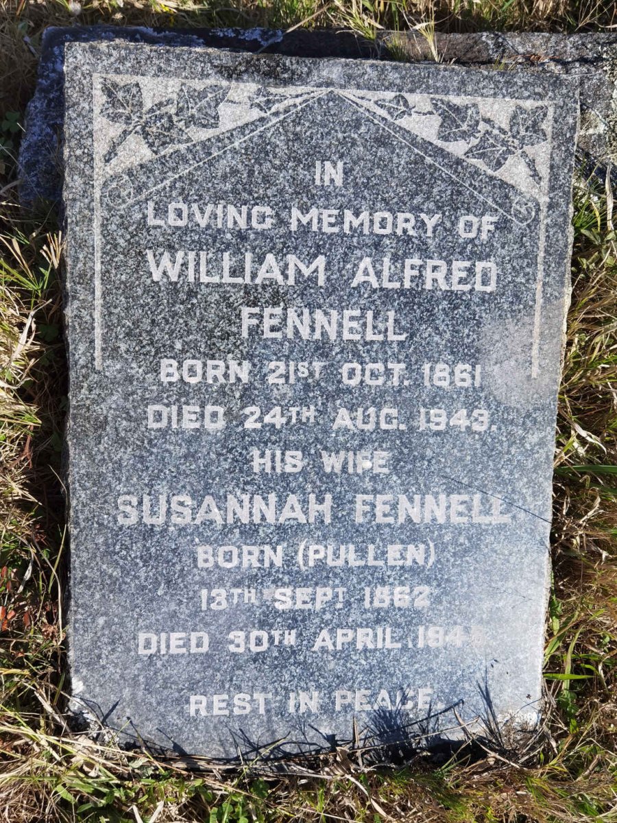 FENNELL William Alfred 1861-1943 &amp; Susannah PULLEN 1862-1945