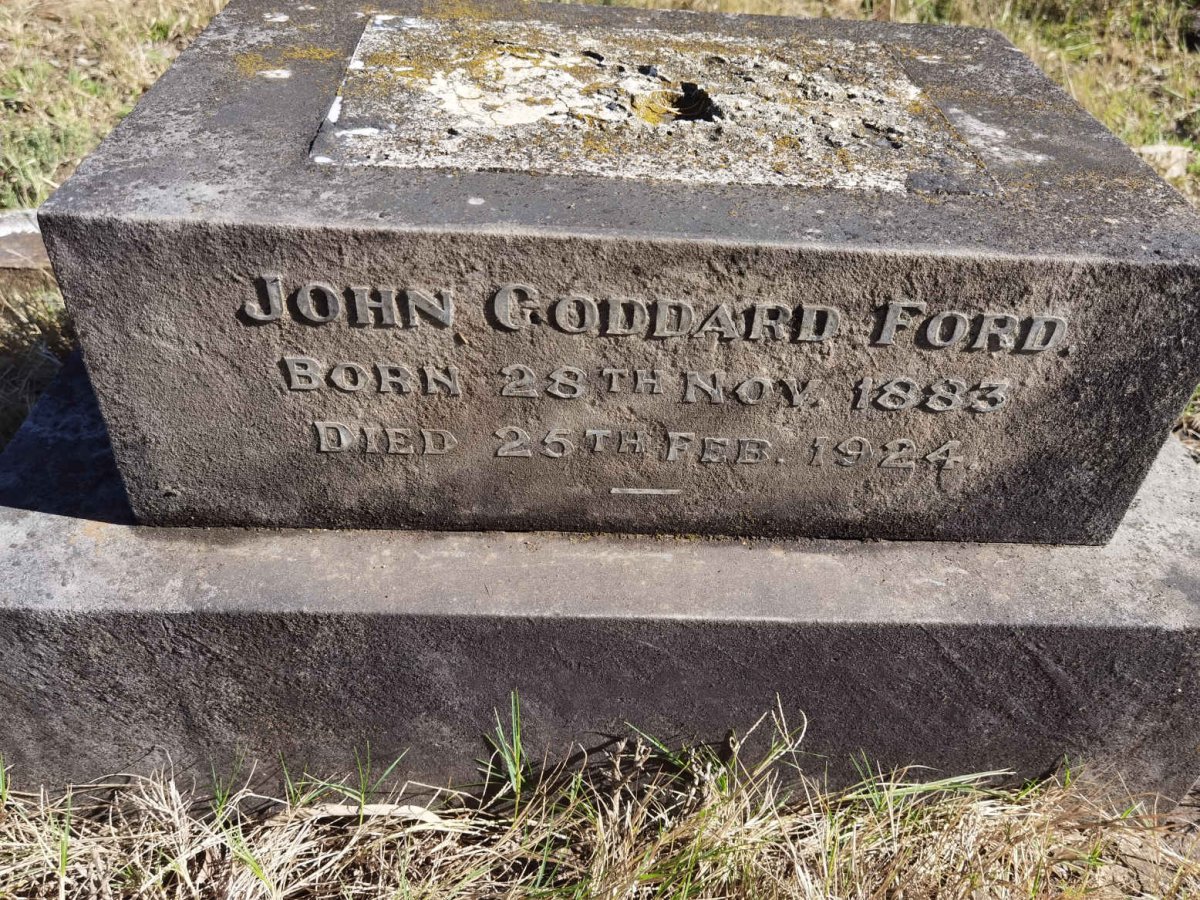 FORD John Goddard 1883-1924 _2