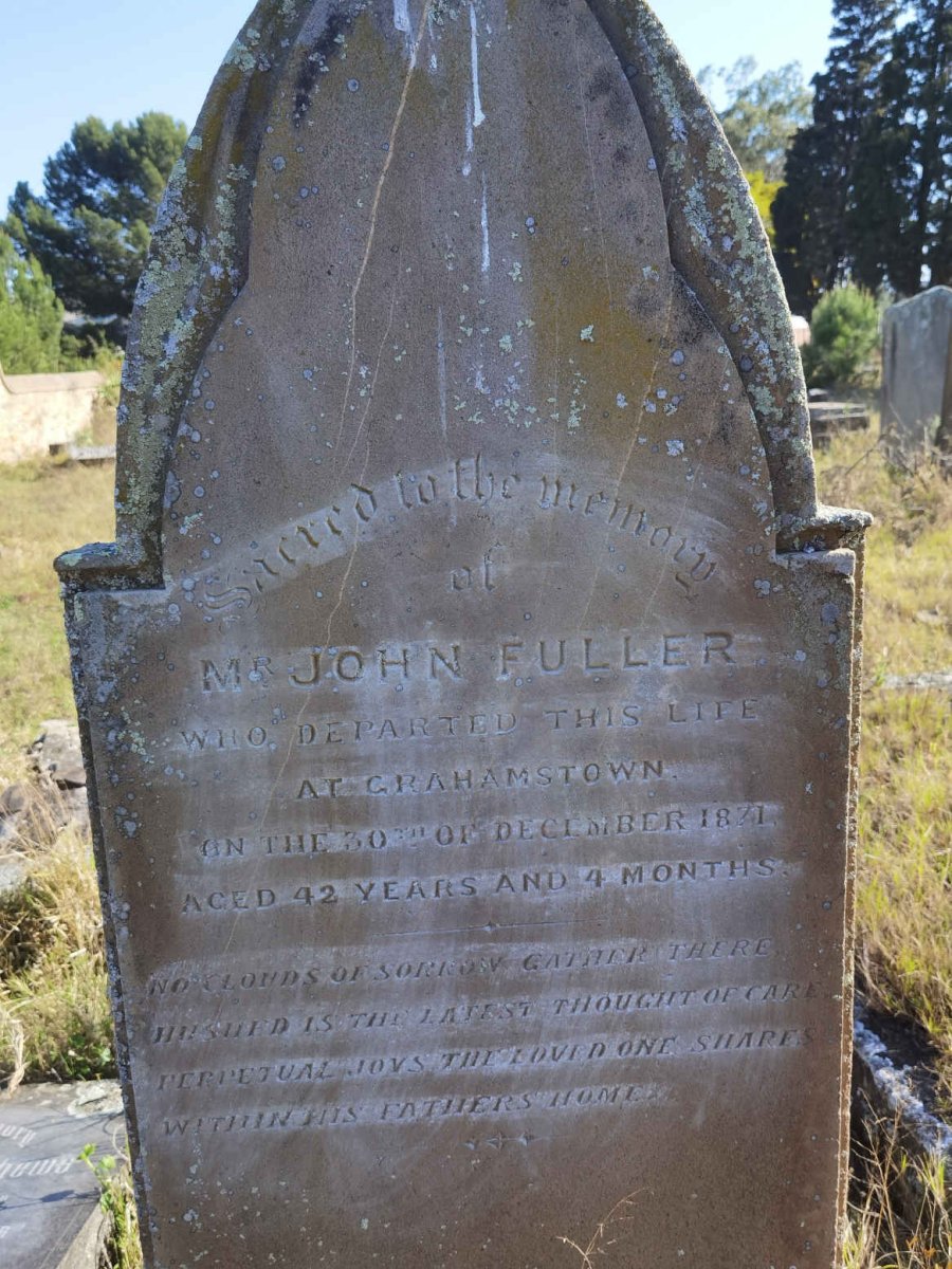 FULLER John -1871