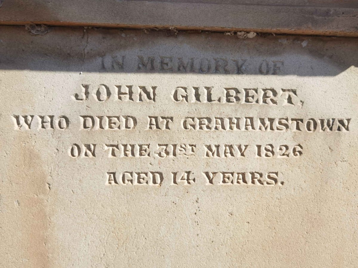 GILBERT John -1826