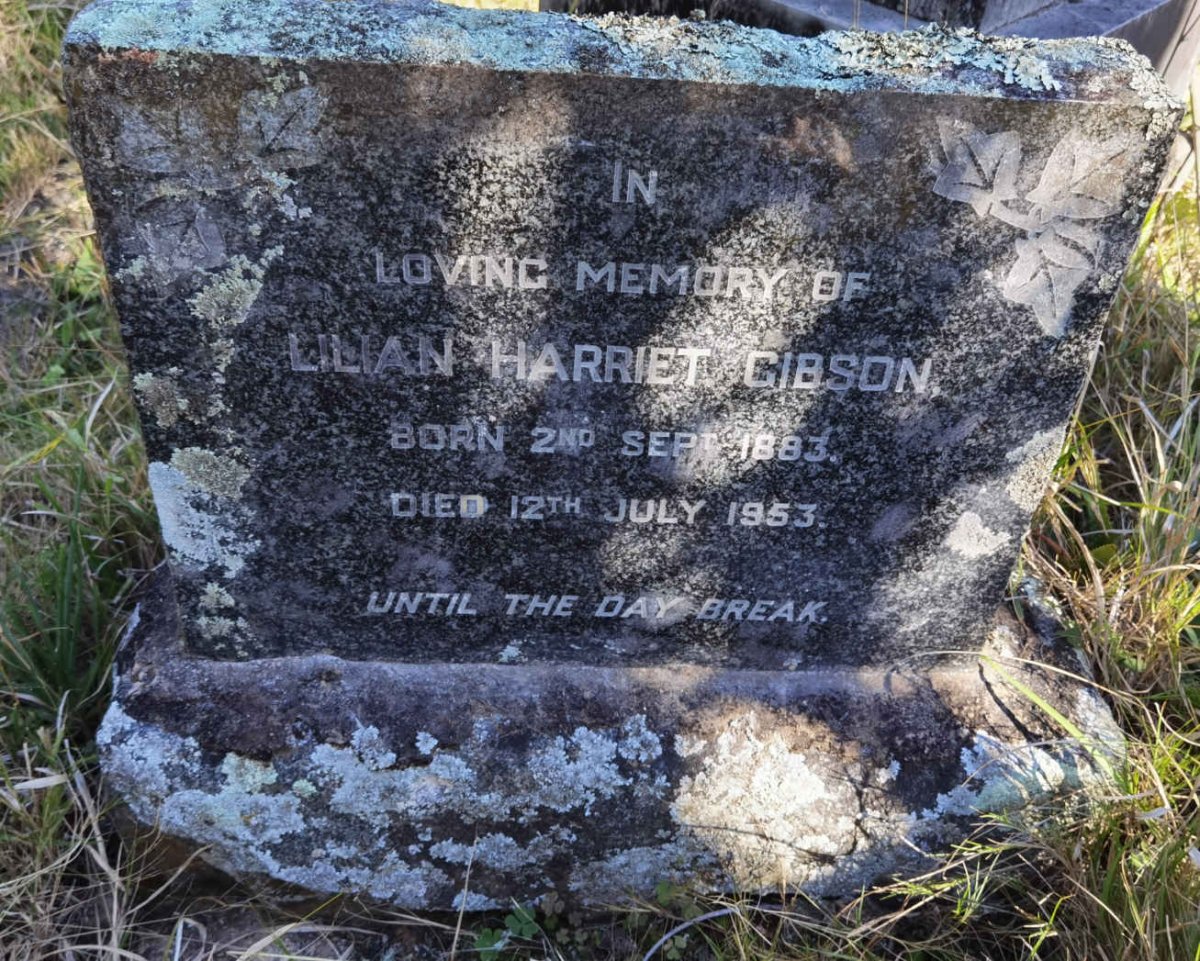 GIBSON Lilian Harriet 1883-1953