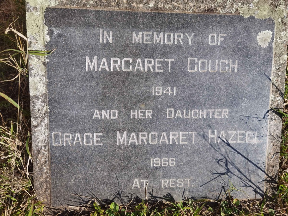 GOUGH Margaret -1941 :: HAZELL Grace Margaret nee GOUGH -1966