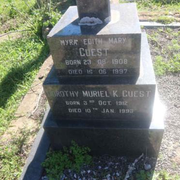 GUEST Myra Edith Mary 1908-1997 :: GUEST Dorothy Muriel K. 1912-1993