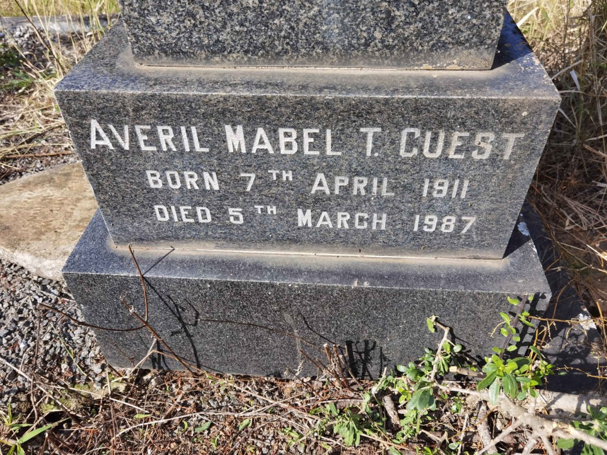 GUEST Averil Mabel T. 1911-1987