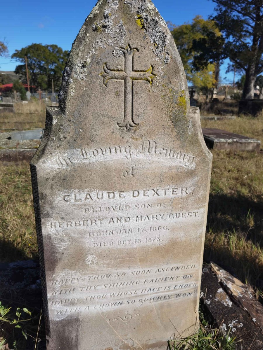 GUEST Claude Dexter 1866-1875