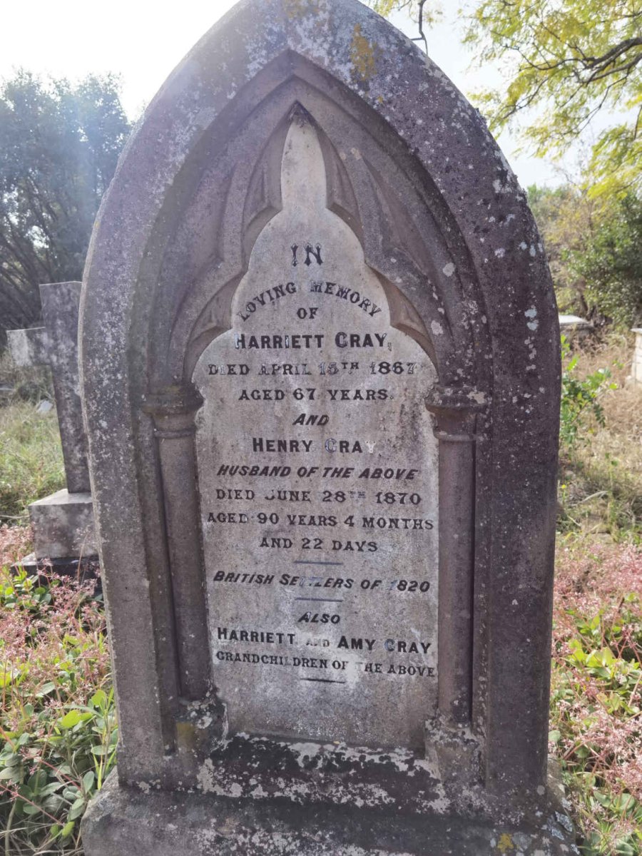 GRAY Henry -1870 &amp; Harriett -1867 :: GRAY Harriett :: GRAY Amy