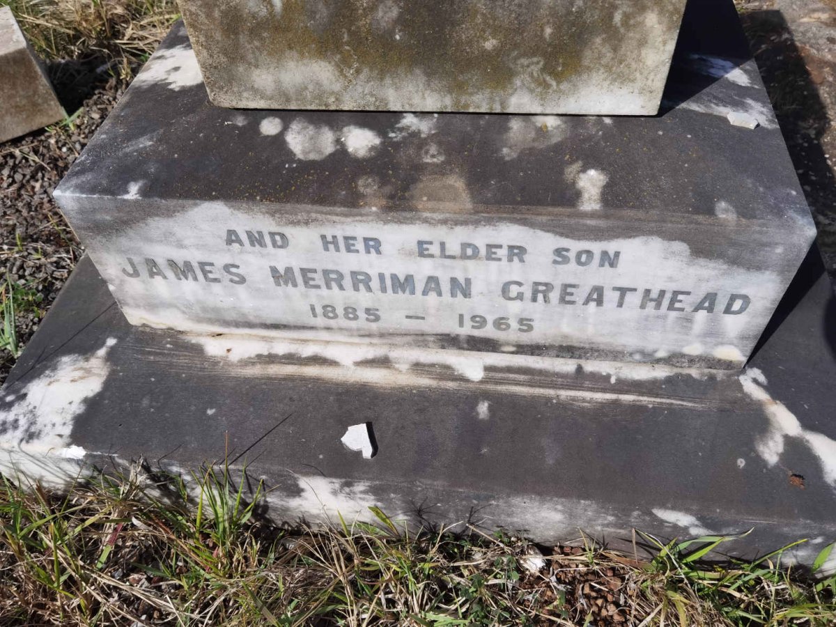 GREATHEAD James Merriman 1885-1965