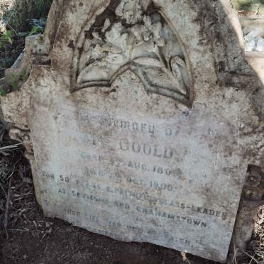 GOOLD 1809-1900