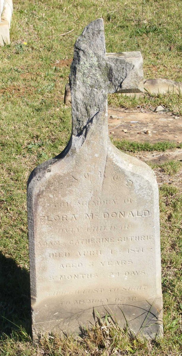 GUTHRIE Flora McDonald -1871