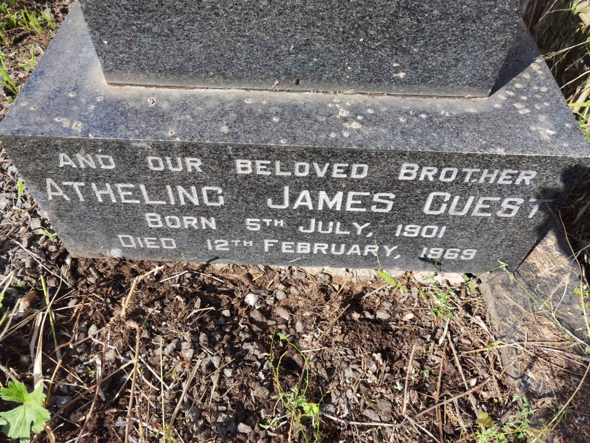 GUEST Atheling James 1901-1969