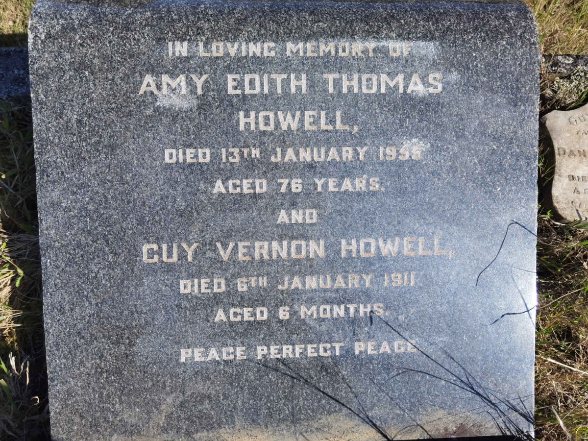 HOWELL Amy Edith Thomas -1955 :: HOWELL Guy Vernon -1911
