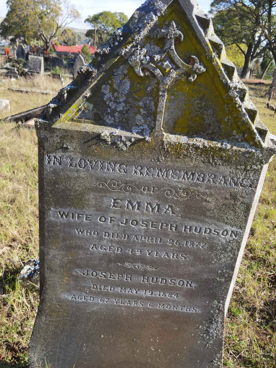 HUDSON Joseph -1884 &amp; Emma -1877