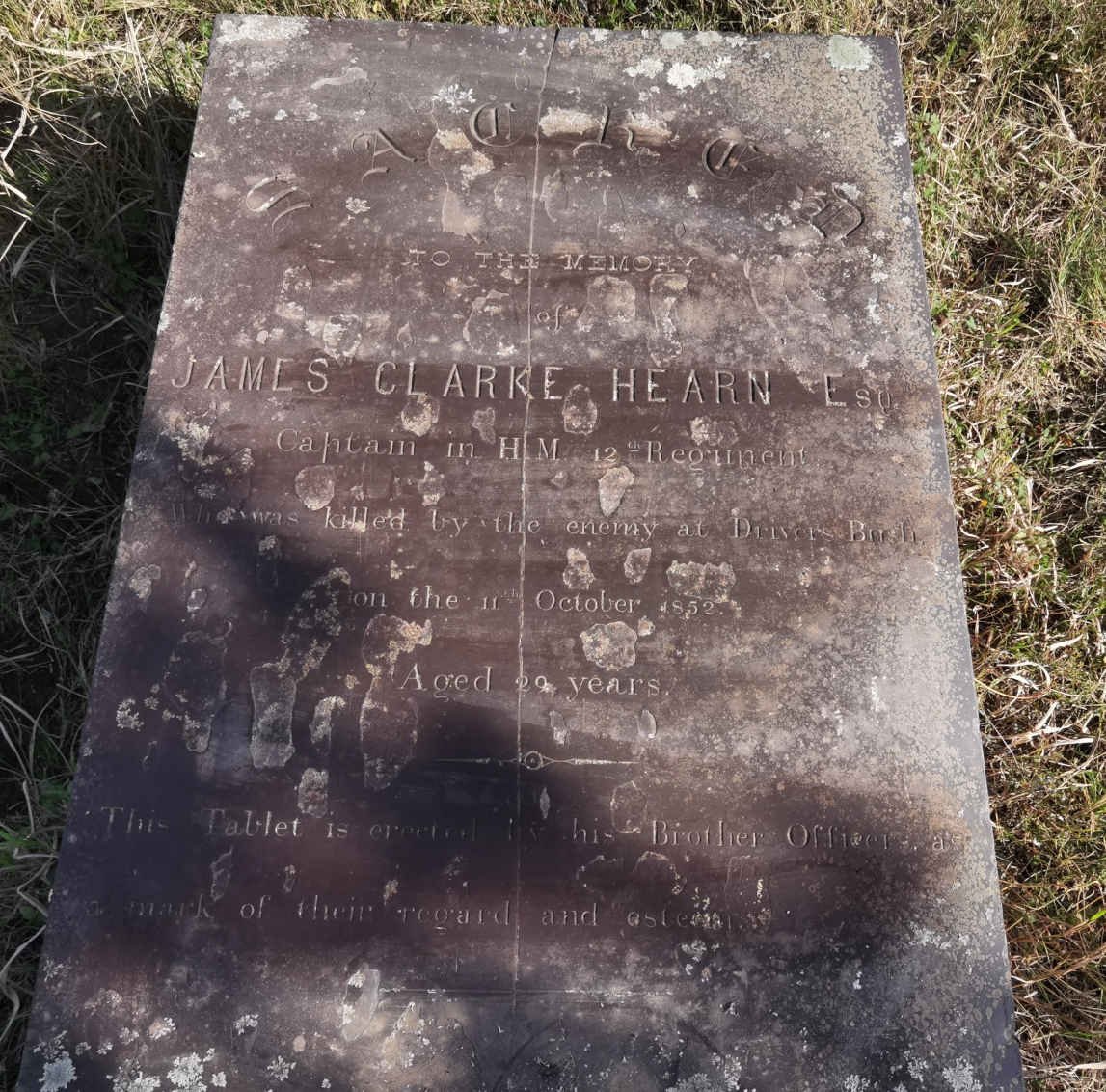 HEARN James Clarke -1852