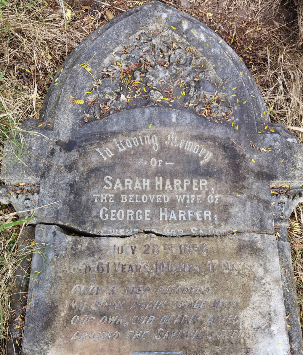 HARPER Sarah -1896