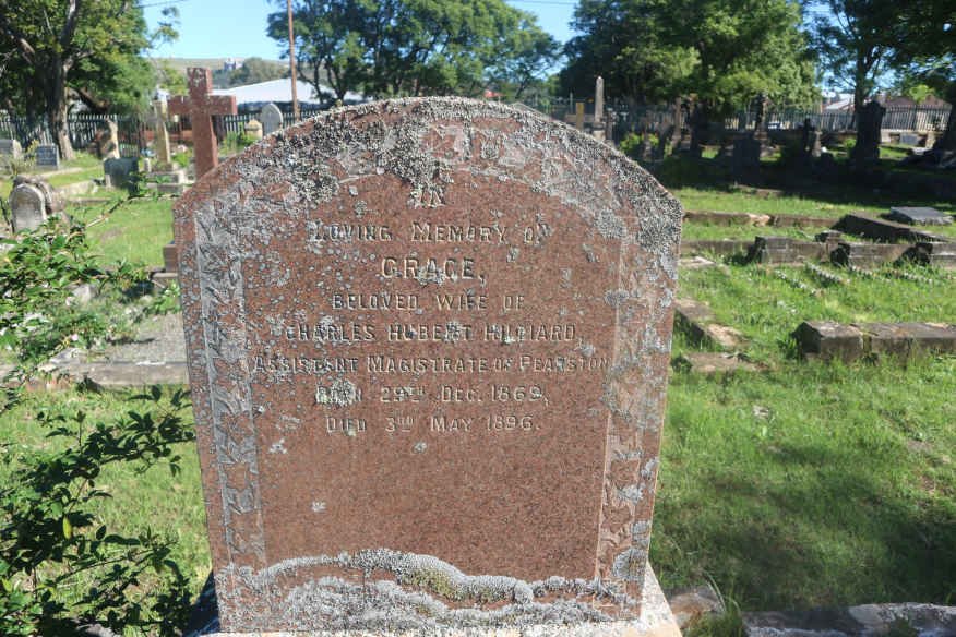 HILLIARD Grace 1869-1896