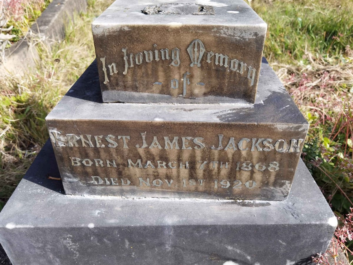 JACKSON Ernest James 1868-1920