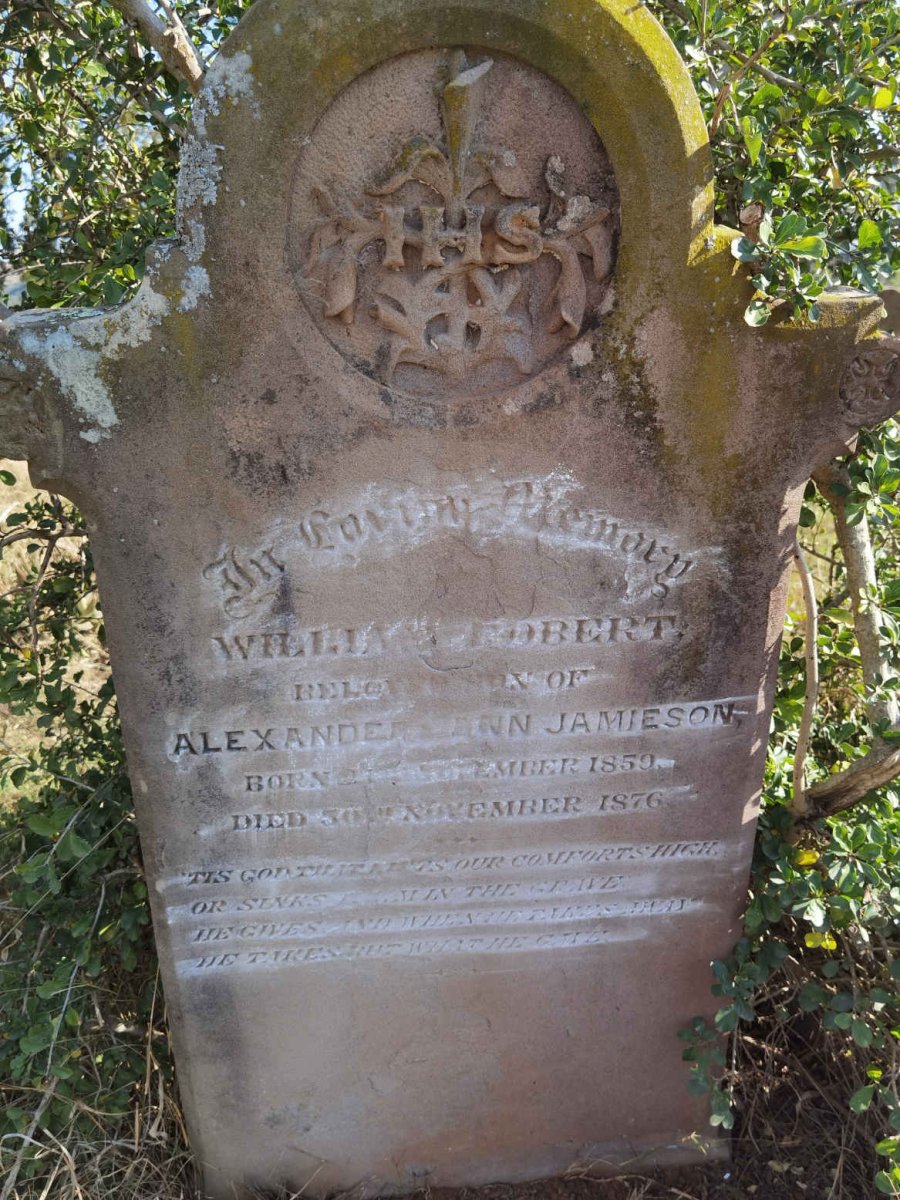 JAMIESON William Robert 1859-1876