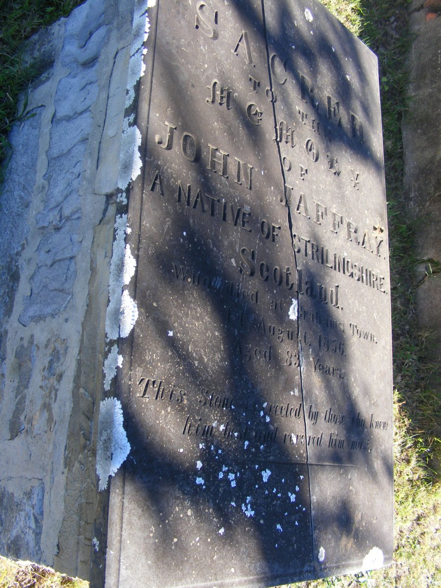 JAFFRAY John -1856
