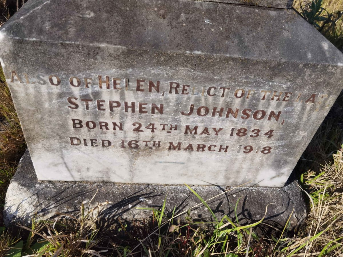 JOHNSON Helen 1834-1918