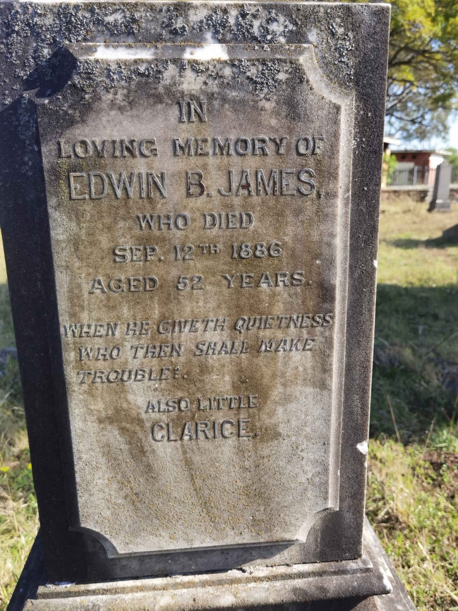 JAMES Edwin B. -1886 :: JAMES Clarice