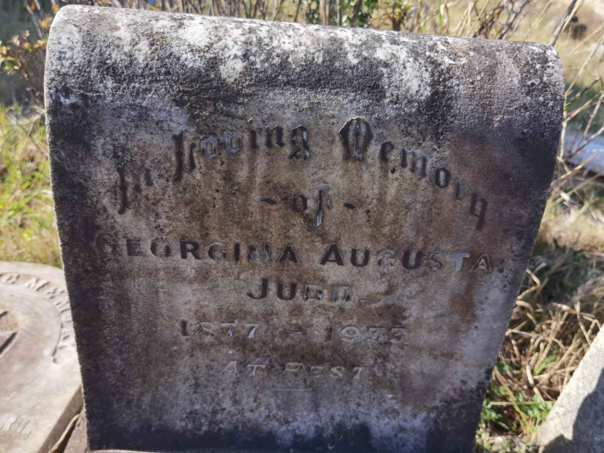 JUDD Georgina Augusta 1877-1933