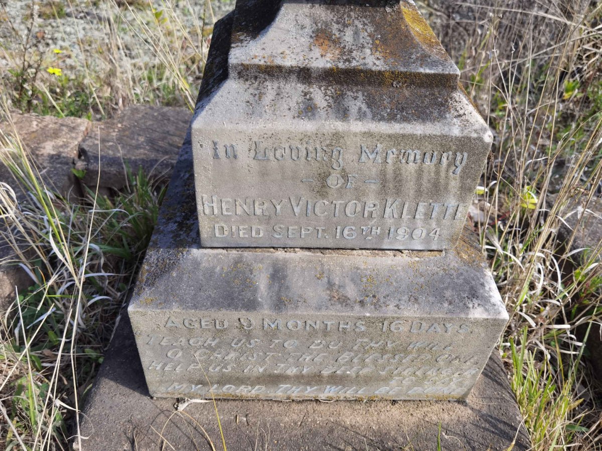KLETTE Henry Victor - 1904