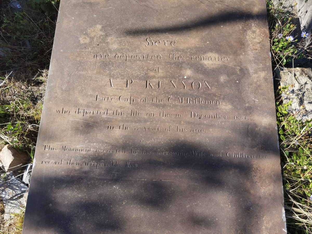 KENYON A.P. -1854