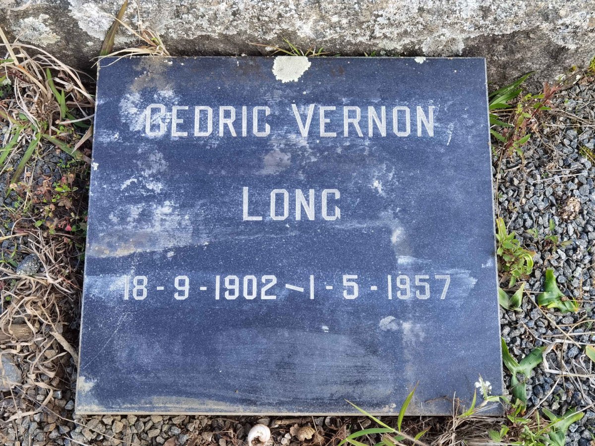 LONG Cedric Vernon 1902-1957