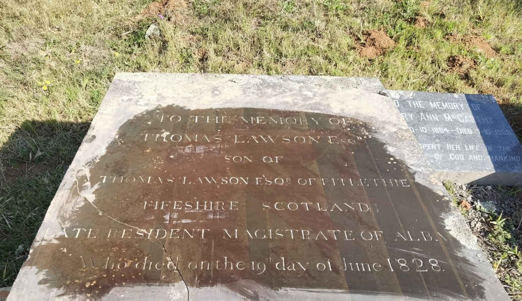 LAWSON Thomas -1828